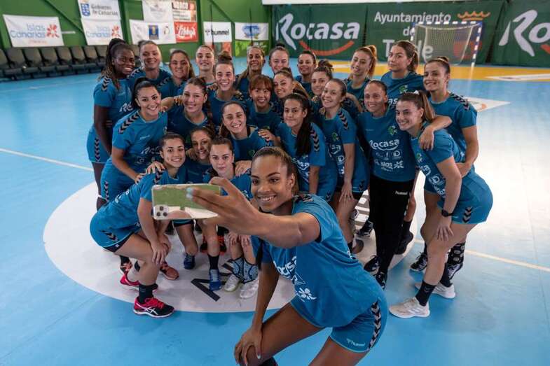 Imagen de la plantilla del Rocasa Gran Canaria/TA.